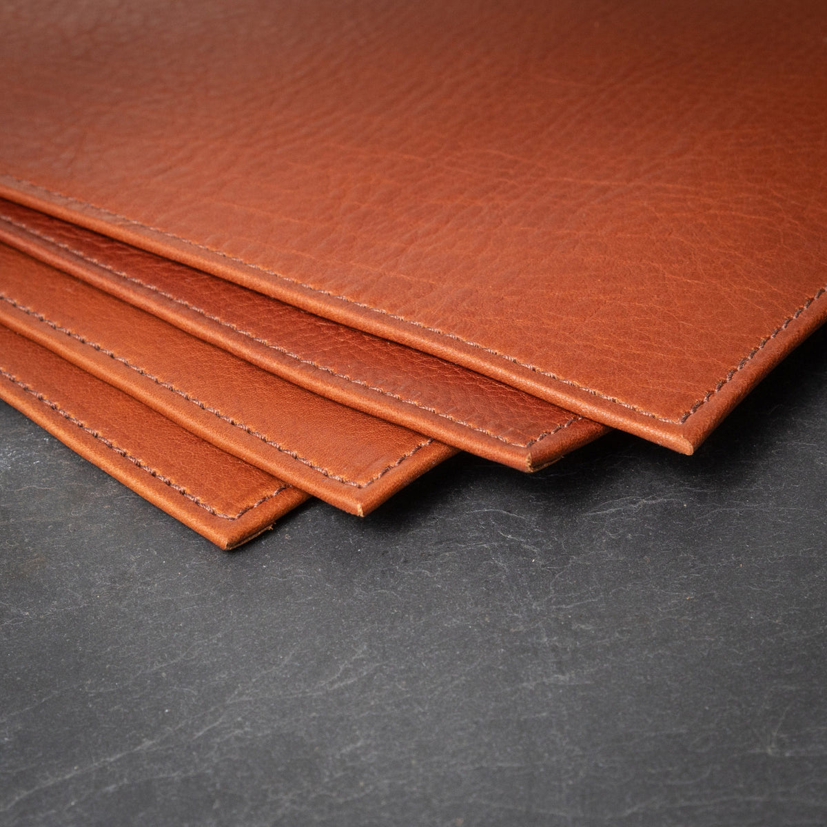 Handcrafted Leather Placemats - 14βx20β