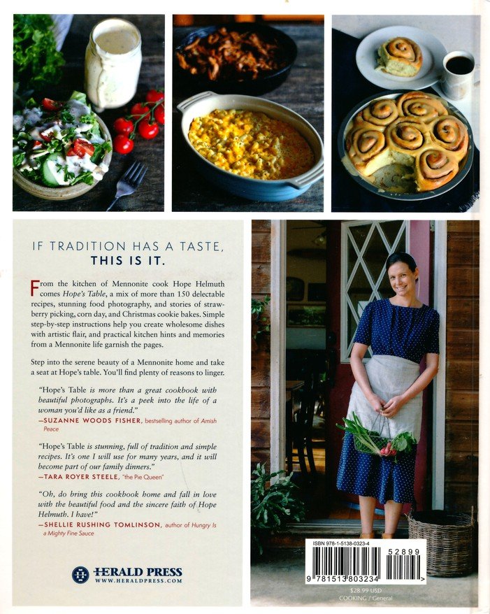 Hope's Table: Everyday Recipes from a Mennonite Kitchen