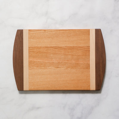 Curved Edge Multi-Color Charcuterie Board